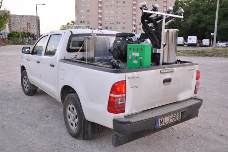 Szúnyogirtás Fehérváron - hétfőn napnyugta után lesz a földi gyérítés